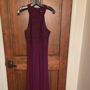 Lulus Maxi Dress- Size Small
